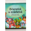 Zvieratká a mláďatká - Interaktívna kniha pre detičky - Jelenová Martina