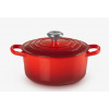 Le Creuset Signature - Pekáč kruhový s pokrievkou, objem 1,8 litra, cerise 21177180602430
