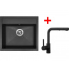 Sinks SOLO 560 Granblack + ENIGMA S Čierná matná