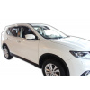 Okenné deflektory Nissan X-Trail 5D 2013-up 4 ks predné+zadné