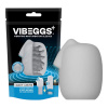 VibEggs Candy Curves Vibrating Masturbation Sleeve White