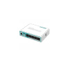 MikroTik RouterBOARD RB750r2, hEX lite, ROS L4, 5xLAN, montážní krabice, napájecí adaptér
