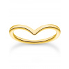 Thomas Sabo Ring TR2393-413-39-56 V-shape veľkosť 56