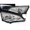 OPEL ASTRA J 10-12 - predné chrom svetlá TUBE LIGHT