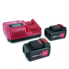 FLEX NAPÁJACÍ SET Li-Ion Flex NABÍJAČKA + 2xAKU 5.0Ah 18V