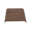 Podnos AYTM Curva, farba orecha, 33 x 32 x 4 cm, drevo - 510609501081