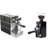 Stone Espresso Mine Black + Eureka Mignon Libra 65 All Purpose, CR black