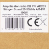 CB rádiový zosilňovač PNI AD203 Stinger Board 25-30MHz AM-FM 100W