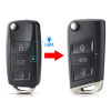 Skoda 3 tlačidlá obaly na kľúče