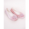 Dámske papuče, balerínky svetlo ružové, veľkosť 40-41