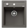 Granitový drez Blanco Dalago 45 Šedá vulkán, s excentrom
