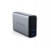 Satechi USB-C 75W Dual Power Delivery Travel Charger - Space Gray (ST-MC2TCAM-EU)
