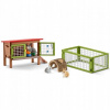 Schleich 42420 Set králikárňa so zvieratkami a príslušenstvom