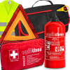 AGMI SÚPRAVA HASIACI PRÍSTROJ 1KG, LEKÁRNIČKA DIN13164, VÝSTRAŽNÝ TROJUHOLNÍK, VESTA, TAŠKA DO AUTA