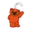 Reflexný prívesok BEAR - oranžový