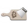 Spaetzle deska se škrabkou - WEIS (Sada pro přípravu Spaetzlí na dřevěné desce - WEIS)