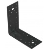 Domax KP 5 Uholník čierny s prelisom 140x140x65x2,5mm