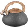 Varná kanvica Kanvica s píšťalkou 2,7 l Kb-7250 Granit Wood (5902666612502)