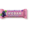 Lifefood Lifebar Superfoods RAW BIO 47 g, čučoriedka s quinoou