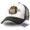 Stars and Stripes Trucker šiltovka - TC ROUTE 66 Veľkosť: Unisize (S-XL)