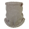 Nákrčník pletený hladký Outlast ® - khaki 5 | 49-53 cm