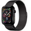 SES Elegantný kovový pásik pre chytré hodinky Apple Watch SE 40 mm (2022) - čierny 11754