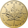 Royal Canadian Mint Maple Leaf Zlatá minca 1/4 oz