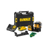 DEWALT Akumulátorový krížový čiarový laser 12-18 V (zelený) (1 x 2 Ah + nabíjačka) DCE089D1G18