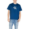 Calvin Klein Jeans Polokošele s dlhým rukávom SS Hero Monologo Tee LV04RB862G Modrá