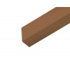 AP37 soklová lišta TYP 2 pre nalepenie ACARA, PVC tm. hnedá, 30 mm, 5 m