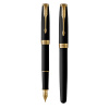 Parker GT 1502/5131516 Royal Sonnet Matte Black plniace pero