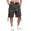 Surplus pánske cargo šortky DIVISION black camo Veľkosť: S, Farba: čierny maskáč, tmavý maskáč