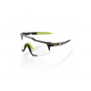 Brýle 100% SpeedCraft LL - Polished Black/Photochromic lens, 61001-001-77