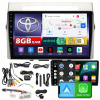 AUTORÁDIO NCS ZQ9 TOYOTA COROLLA VERSO 2004-2009 ANDROID 8GB LTE