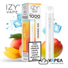 IZY VAPE ONE+ Mango Ice 18 mg 1000 poťahov jednorazová elektronická cigareta
