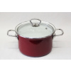 BELIS - Hrniec + sklenená pokrievka ECO-CERAM 24cm 6,1L
