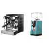 Rocket Espresso Appartamento TCA, black/black + Eureka Mignon Specialita, CR tiffany blue