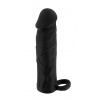 BASIC X Návlek na penis M - čierny