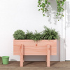 vidaXL Záhradný kvetináč 62x30x38 cm masívny douglas - Hnedá - 26634-253239