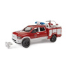 Bruder 2544 Hasičské auto Brother 02544 RAM 2500 so svetelným + zvukovým modulom