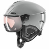 Lyžiarska prilba UVEX instinct visor pro V 21/22 Šedá 59-61