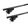 Střešní nosiče Thule 7104 + čtyřhranné tyče 7122