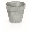 PlasticFuture Kvetináč Cube New sivý, 20 cm