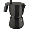 Alessi DC06/6 B Moka kanvička Moka 300 ml čierna