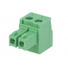 DEGSON ELECTRONICS Svorkovnica 15EDGK-3.81-02P odpojiteľná; zástrčka; zásuvka; 7A; 250V
