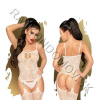 Penthouse Eye of the storm bodystocking white XL