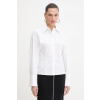 Košeľa Patrizia Pepe biela farba, slim, s klasickým golierom, 8C0789 A043 8C0789.A043 38