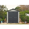 Záhradný domček Keter Oakland 757 šedý, s podlahou