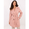 Factory Dámsky prechodný kabátik s opaskom Farba: Púdrová, Veľkosť: UNI