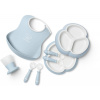 Baby Bjorn Jedálenský riad BabyBjorn - sada na kŕmenie 8 kusov | Powder Blue